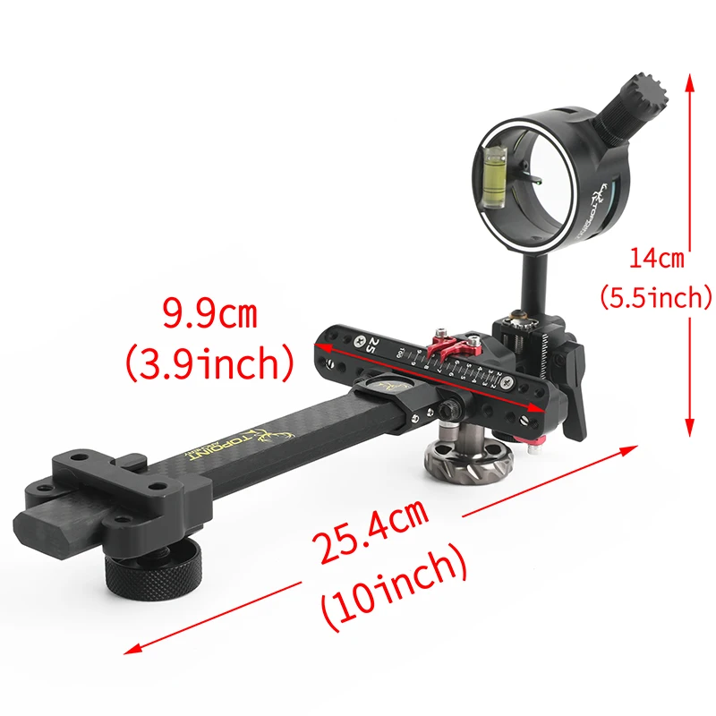 Compound Bow Sight Fit 4/6/8x Lens 0.019