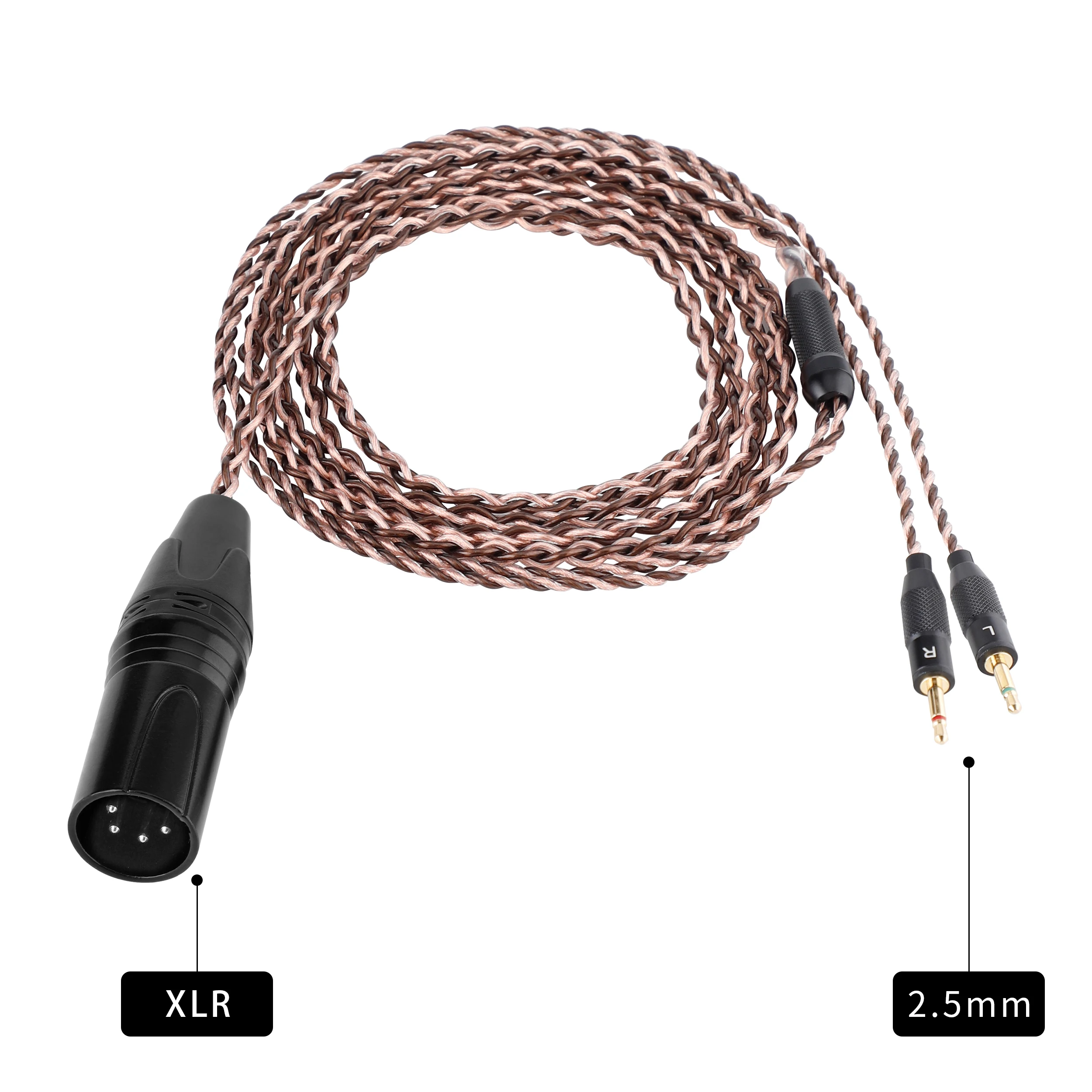 Imagen 4: SIVGA 6N Cable de audio macho XLR de cobre monocristalino OCC 4,4 mm/6,35 mm/ 4 pines