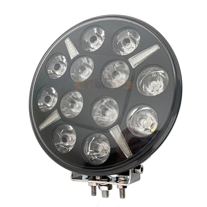 Barre lumineuse LED tout-terrain pour camion, budgétaire de travail, budgétaire de chlore, camion versi4 x 4, remorque SUV RL, bateau, 12V, 24V, 9 