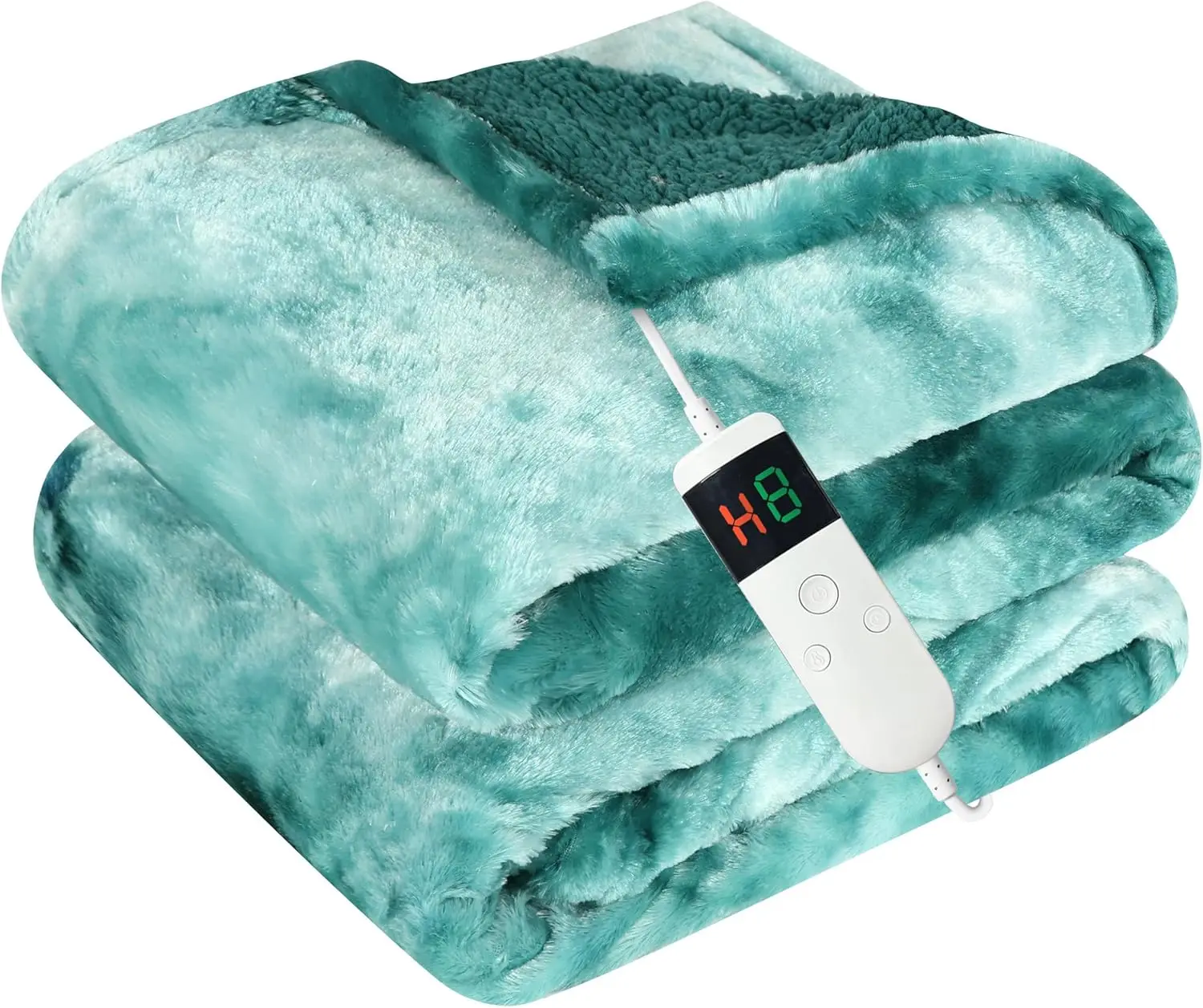 

72x84 Electric Heated Blanket with 10 Heat Settings, Timer, Overheat Protection, Machine Washable
