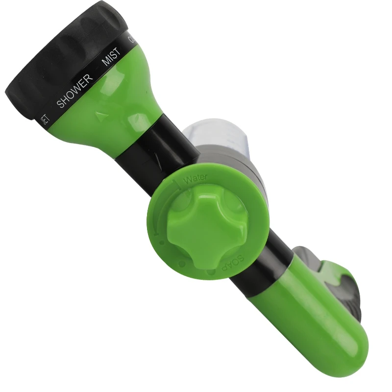 

foam water gun gardening, watering, bathing, shower, car wash, water gun car wash can be equipped with connector