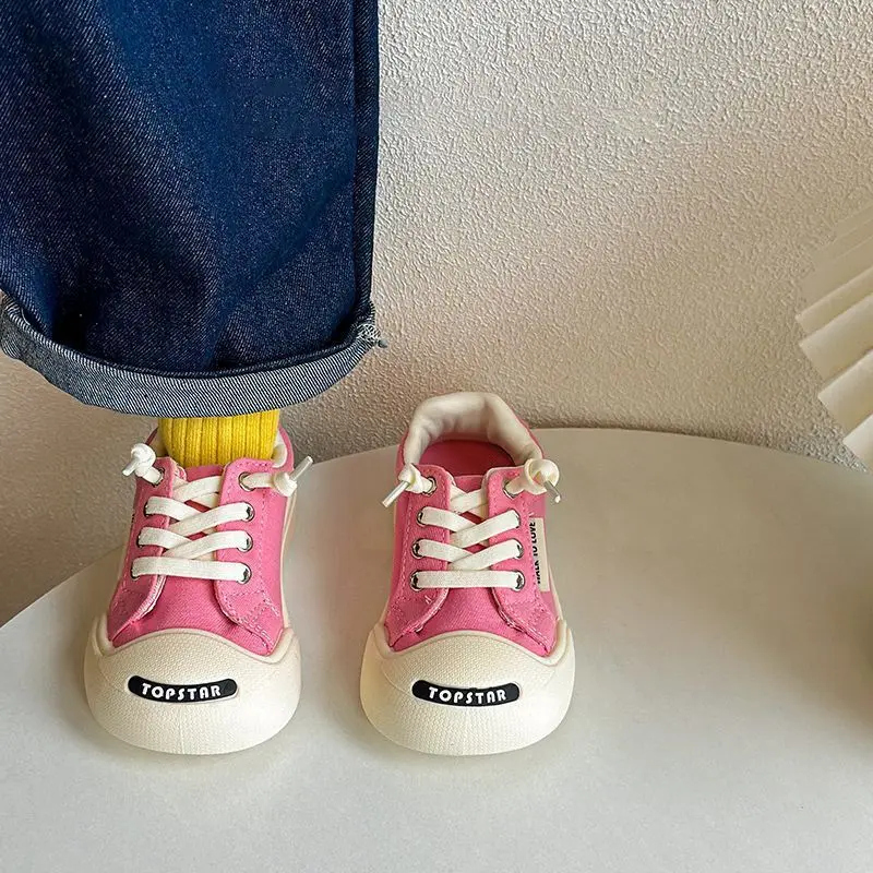 child sneakers Spring new kids shoes ugly cute girls' sneakers versatile kids canvas shoe designer boy shoe versatile girl shoes - Image 2