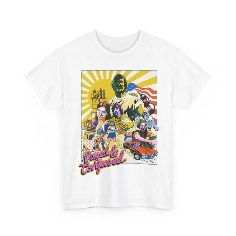 Dazed And Confused Movie Fitted T Shirt Heavy Cotton
