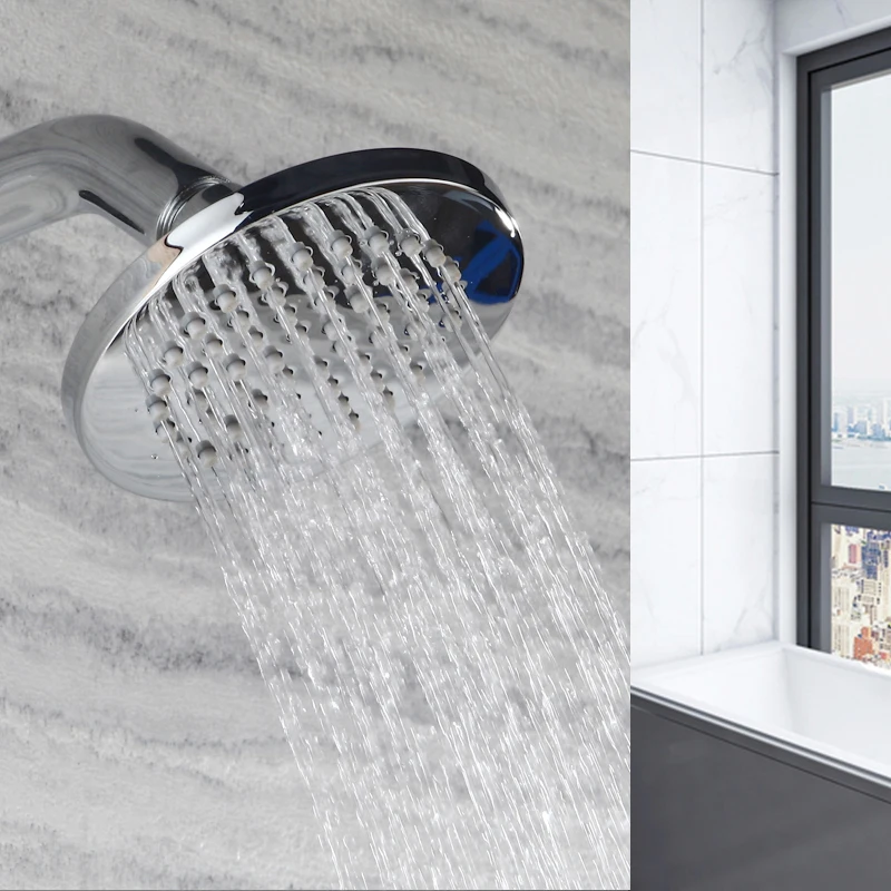 

Высокое качество, круглая АБС-пластик, 8-дюймовая большая насадка для тропического душа, тропический душ, матовый, золотой, черный, хром, серый, белый, матовая отделка