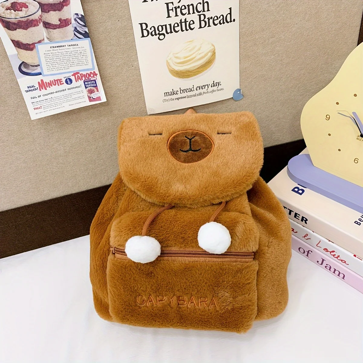 حقيبة ظهر كابيبارا، حقيبة ظهر لطيفة، حقيبة ظهر صغيرة للنساء، حقيبة ظهر للنساء، حقيبة ظهر للطلاب، حقيبة ظهر صغيرة للنساء #5