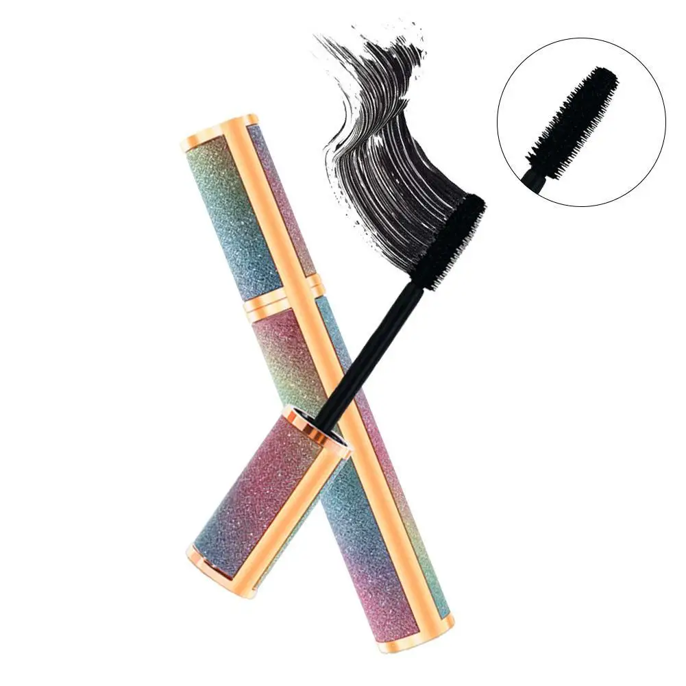 Professionele Zwarte Mascara Verlenging Curling Wimper Lange Super Make-Up Mascara Oog Blijvende Cosmetische Waterdichte W7a5