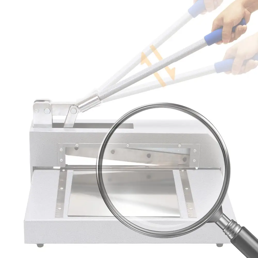 

Guillotine Sheet Metal Cutter Aluminum Copper Plate Circuit Board Paper Cutter for Cutting Steel Copper PCB Board