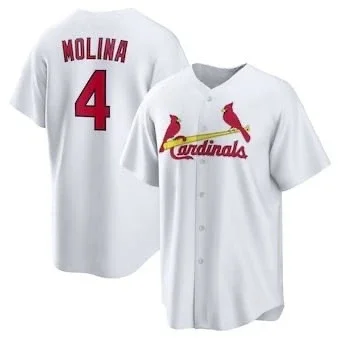 2024 New MOLINA #4 White Limited Jersey Baseball Edition Jersey Fans Kit Special Edition Jersey Training Uniform