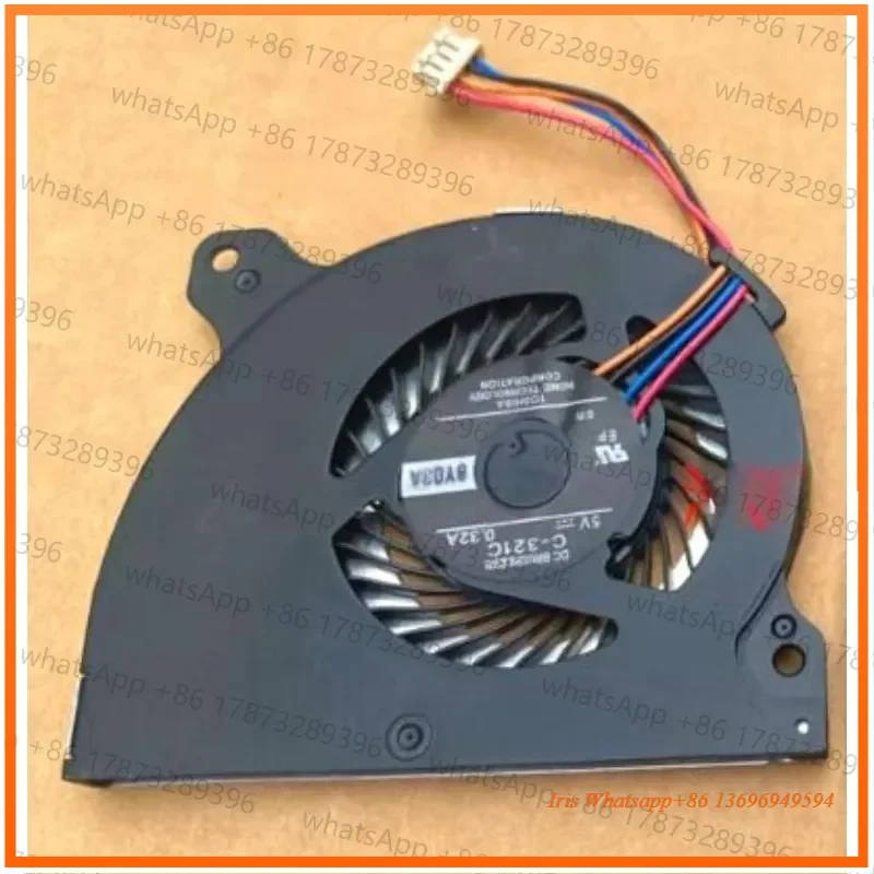 New Cooler Fan for TOSHIBA 938 939 5V 0.32A C-321C C-321C-3 Laptop Fan
