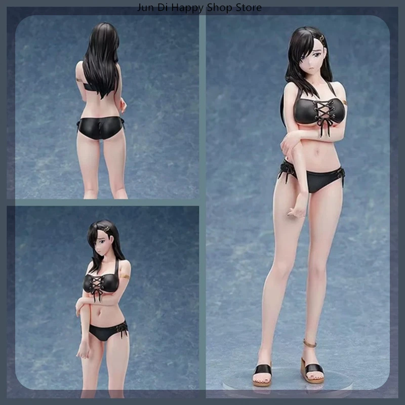 

40cm Burn The Witch Noel Niihashi In Swimsuit Anime Girl Figure Model Statue Collection Desktop Decoration Ornament Toys Gifts