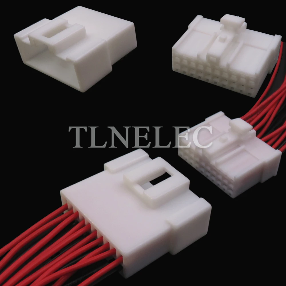 

20 Pin Way Auto Wiring Terminal Socket with Wires Car Wire Cable Connectors MG610363 7123-1403 MG 610363