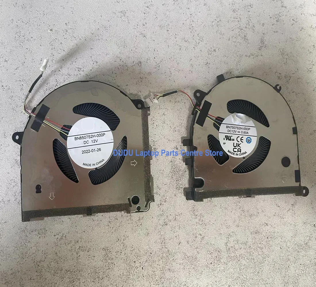 Laptop CPU Cooling Fan GPU Cooler Fans For ASUS vivobook pro 16 K6602Z BN7507S2H-000P BN8507S2H-000P DC12V