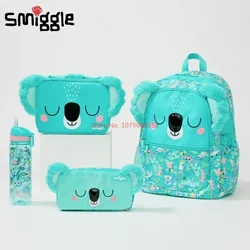 Smiggle School Bag Children Stationery Student Pen Case Backpack 8-color Ballpoint Pen Meal Bag Student Gift