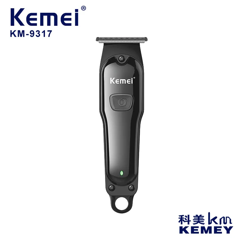 Kemei KM-9317 Stainless Steel Body Professional Facial Epilator Trimmer Electric Hair Clipper