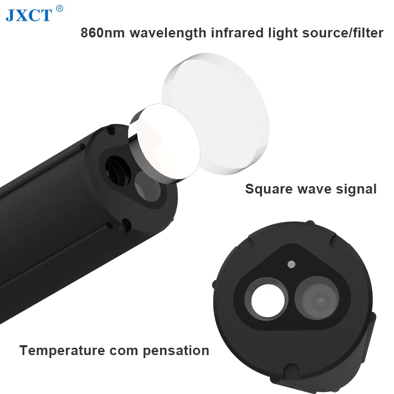 

JXCT Water Quality Turbidity Sensor Industrial Online Sludge Concentration Water Turbidity Meter