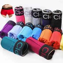 5 pçs/marca roupa interior masculina shorts sexy boxer masculino u-saco shorts finos respirável roupa interior apertada boxer shorts roupa interior masculina