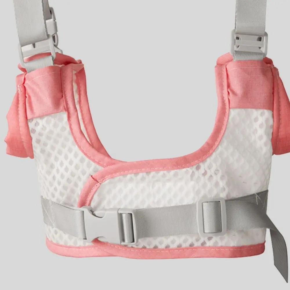 Anti queda da criança do bebê andando arnês respirável ajustável infantil criança caminhantes cinto de segurança tração corda