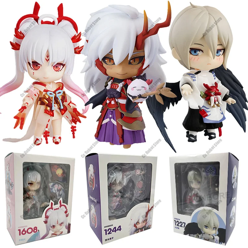 アニメ陰陽師白鬼鬼フィギュア、10cmコレクタブルドールモデル-1608-1227-1244