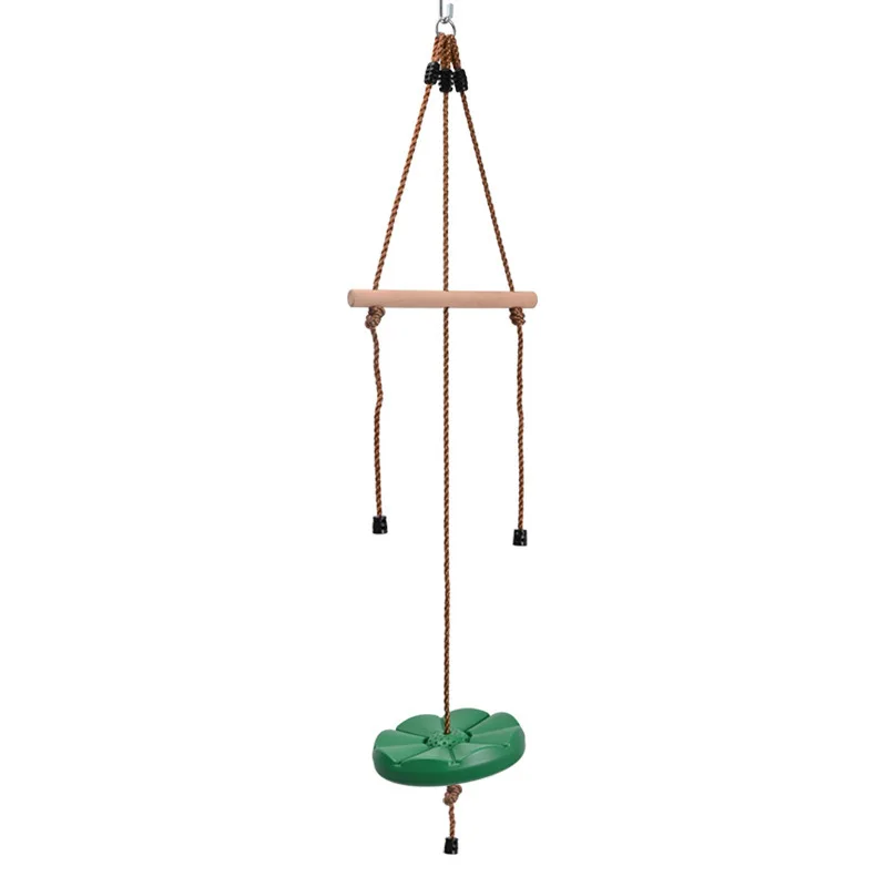 Monkey Pole Petal Swing girasole altalena a disco per bambini altalena a disco in plastica per interni all'aperto