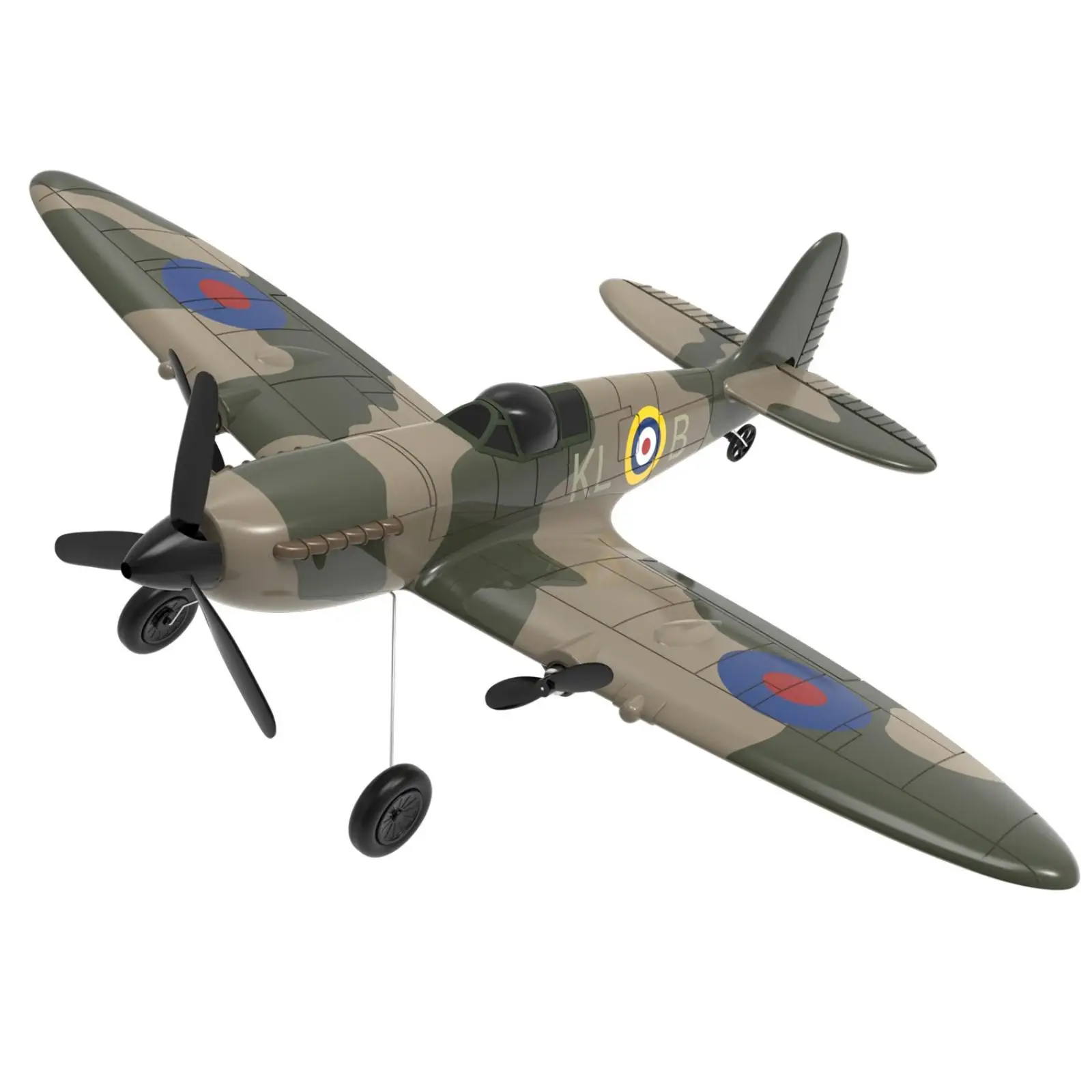 Foam RC Airplane Electric Flying Vehicle Fixed Wing Fighter Jet Toy with Wheels for Beginner Adult Pilot Training Model
