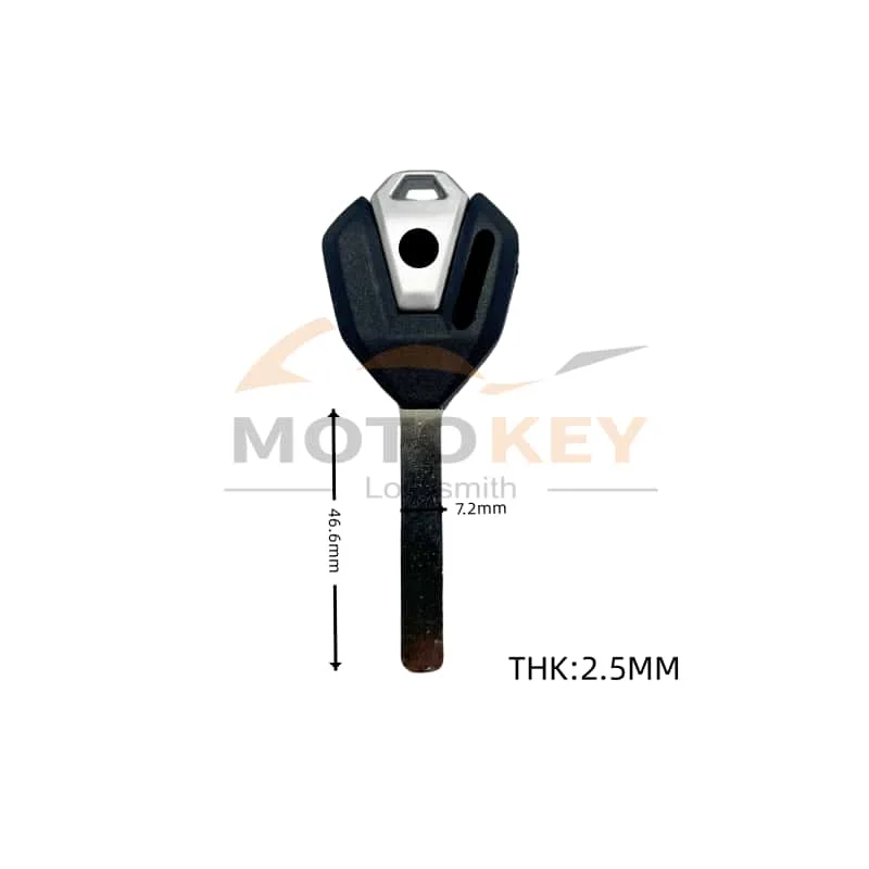 مفتاح فارغ للدراجات النارية بديل غير مقطوع مضاد للسرقة رقاقة وضع مفتاح لـ CFMOTO 250 SR NK 450 SR 650 MT GT 700 CLX 800 MT