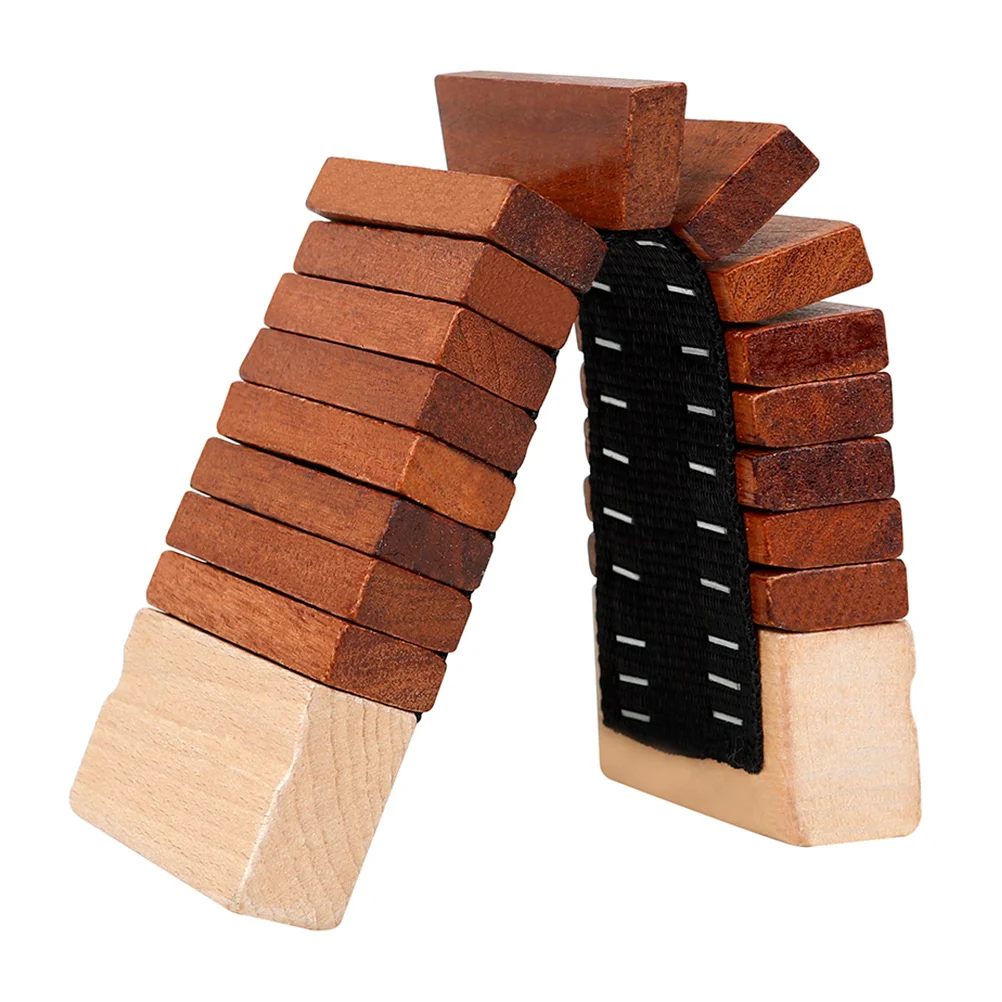 

Serpentine Wood Toddler Instruments Kids Learning Toys Preschool Baby Musical for