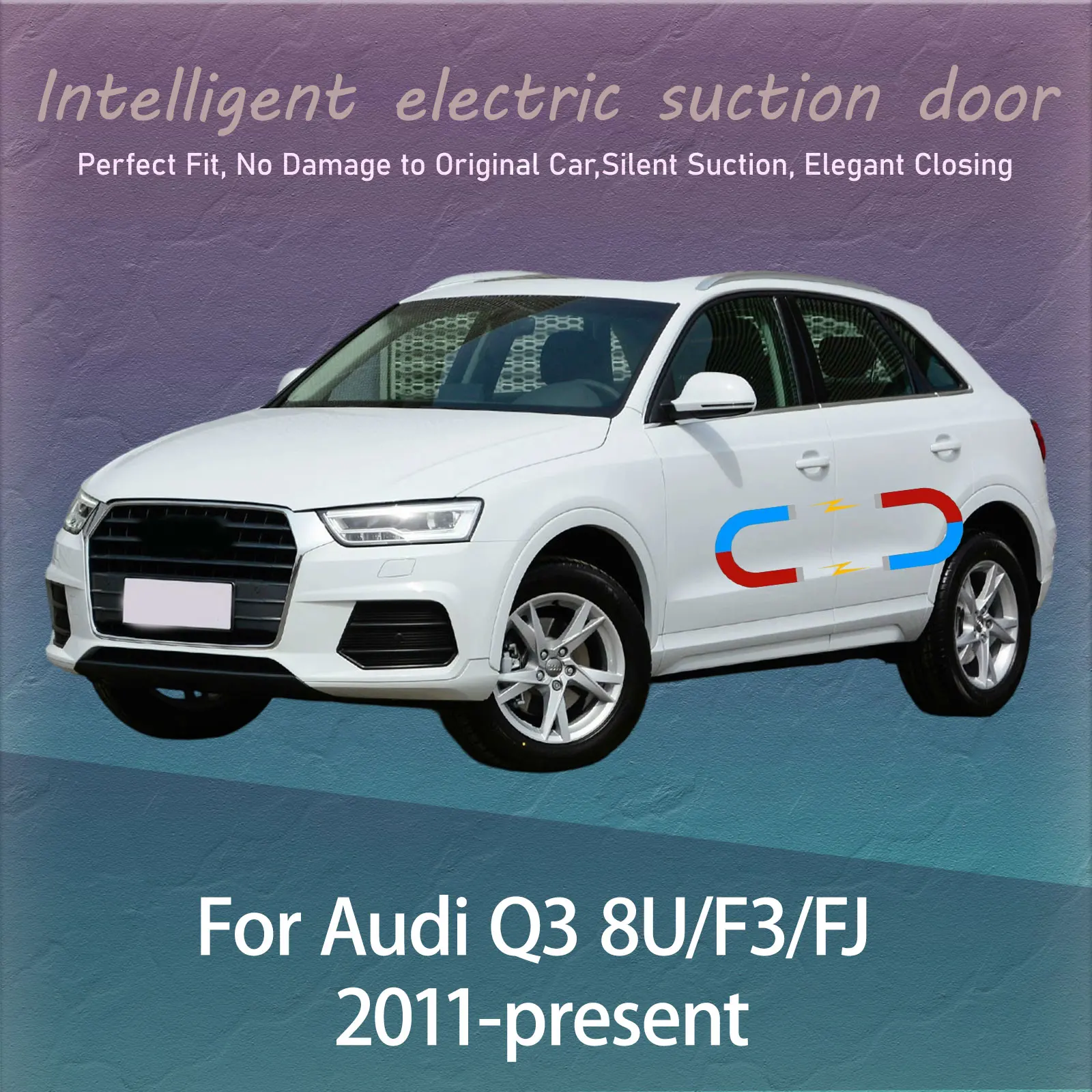 

Комплект электрических доводчиков дверей с функцией плавного закрывания для Audi Q3 8U/F3/FJ 2011+ – Автоматическая бесшумная система доводчиков дверей с функцией предотвращения ударов и плавным закрыванием.