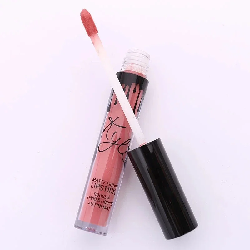 Conjunto de brilho labial Kylie Matte para mulheres, tubos de batom impermeáveis, duradouros, hidratantes, maquiagem coametic, spot, 12 peças