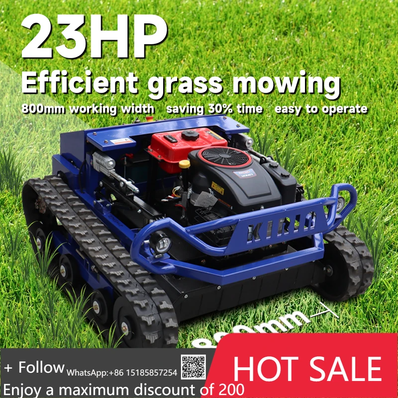 

A new era of smart lawn care Precision cutting Wireless control Environmentally friendly power remote control lawn mower robot