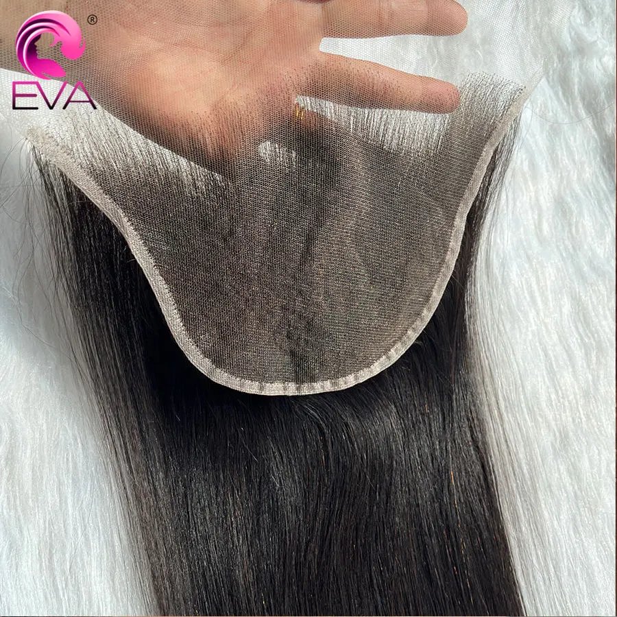 

Накладка для волос Eva Hair 9x6 HD Lace Closure Invisible Melt Skins 5x5/6x6/7x5, ультратонкая HD-сетка, предварительно выщипанная, 13x4/13x6 HD Lace Frontal для женщин