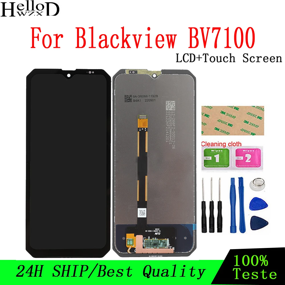

6,58-дюймовый оригинальный новый сенсорный экран для Blackview BV7100 + 2400x1080 ЖК-дисплей с дигитайзером в сборе