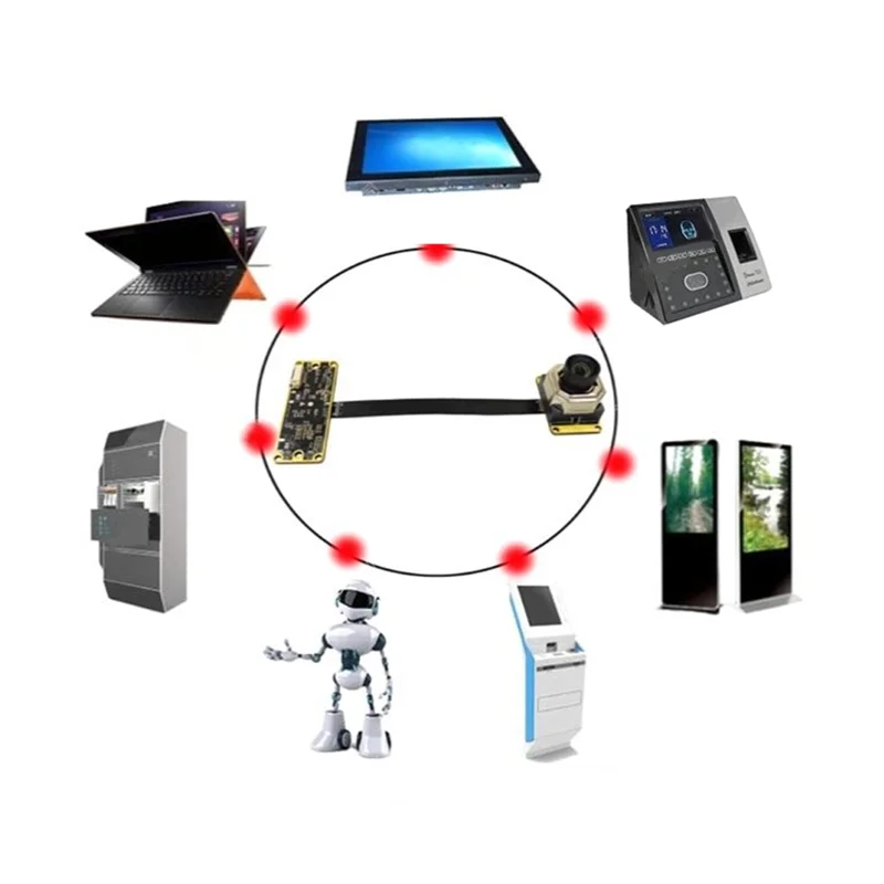 -Módulo de câmera A02R 4000 X 3000 4K 12MP HD IMX577 AF/FF Type-C com placa-mãe USB3.0 Autofocus