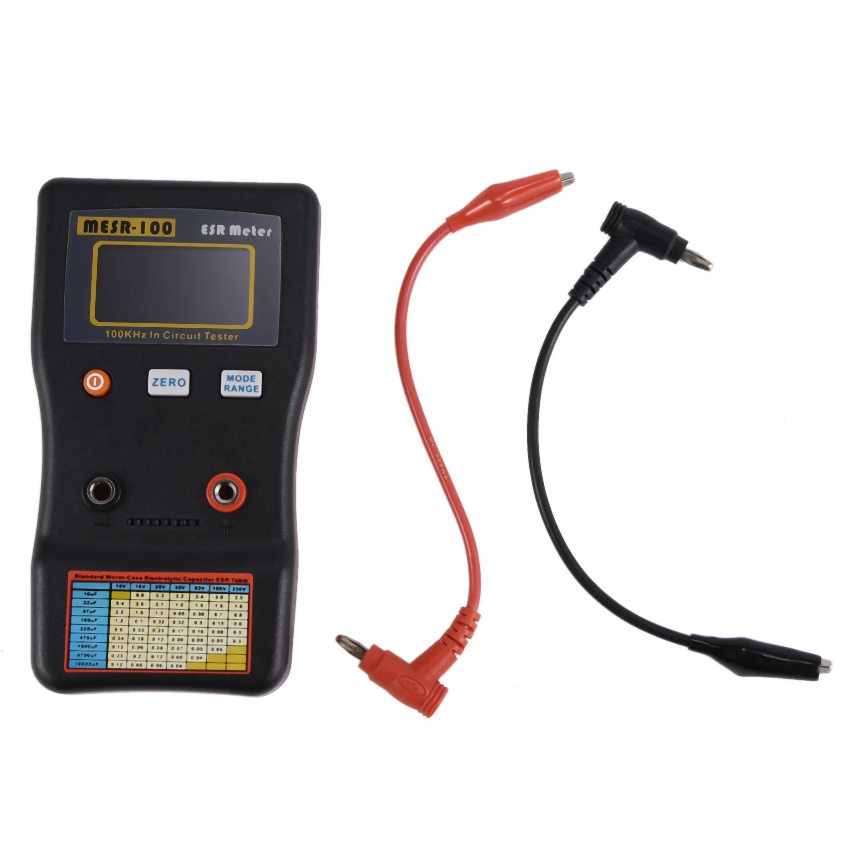 A89X MESR-100 V2 Low Ohm Meter MESR-100 ESR LCR Capacitance Ohm Meter Professional Measuring Capacitance Resistance Capacitor Ci