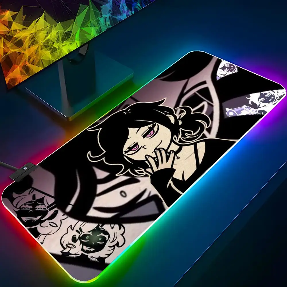 The Coffin Of Andy And Leyley Mouse Pad RGB Backlit Mouse Pad Laptop Mouse Pad Laptop Gamer Computer Desk Gaming Accessories