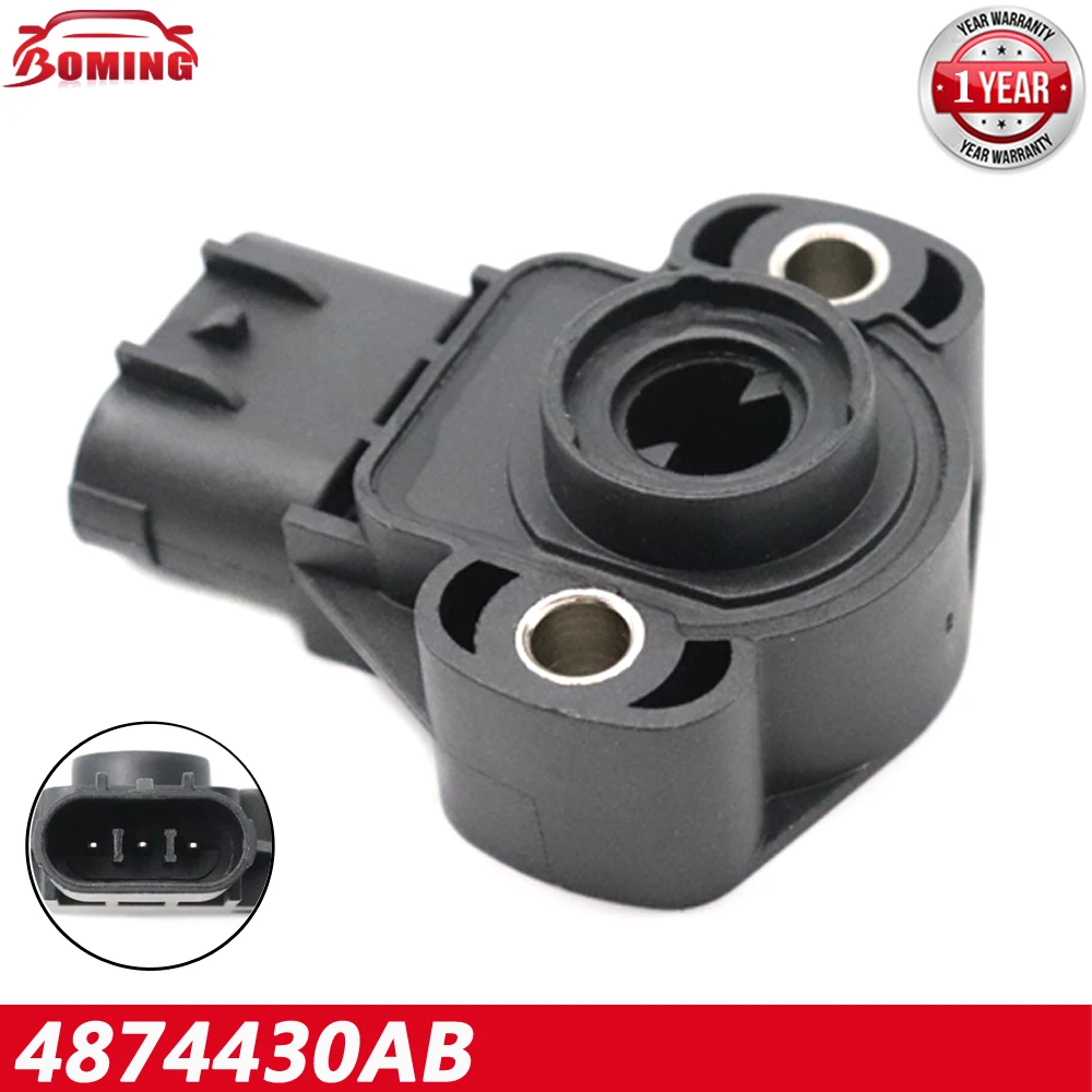 

4874430AB Throttle Position Sensor For Chrysler Cirrus Dodge Avenger Neon Stratus Eagle Talon Mitsubishi Eclipse Plymouth Breeze