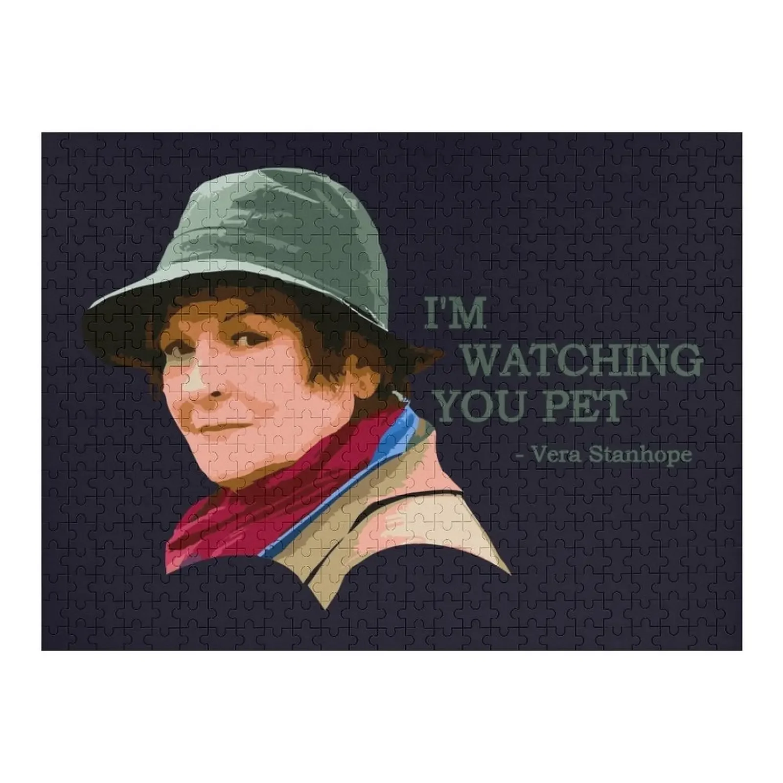 

I'm Watching You Pet Jigsaw Puzzle Wooden Jigsaws For Adults Custom Jigsaw Personalized Gift Puzzle