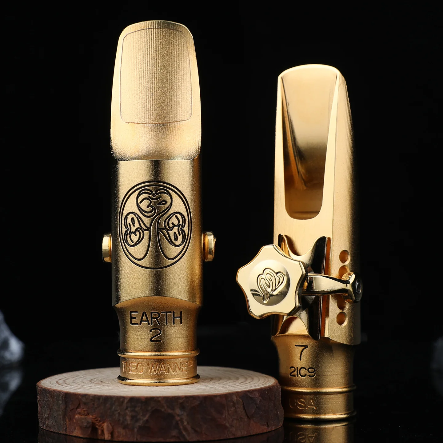 THEO WANNE FIRE EARTH WATER Eb Alto Saxophone المعبرة المعادن أبواق #4