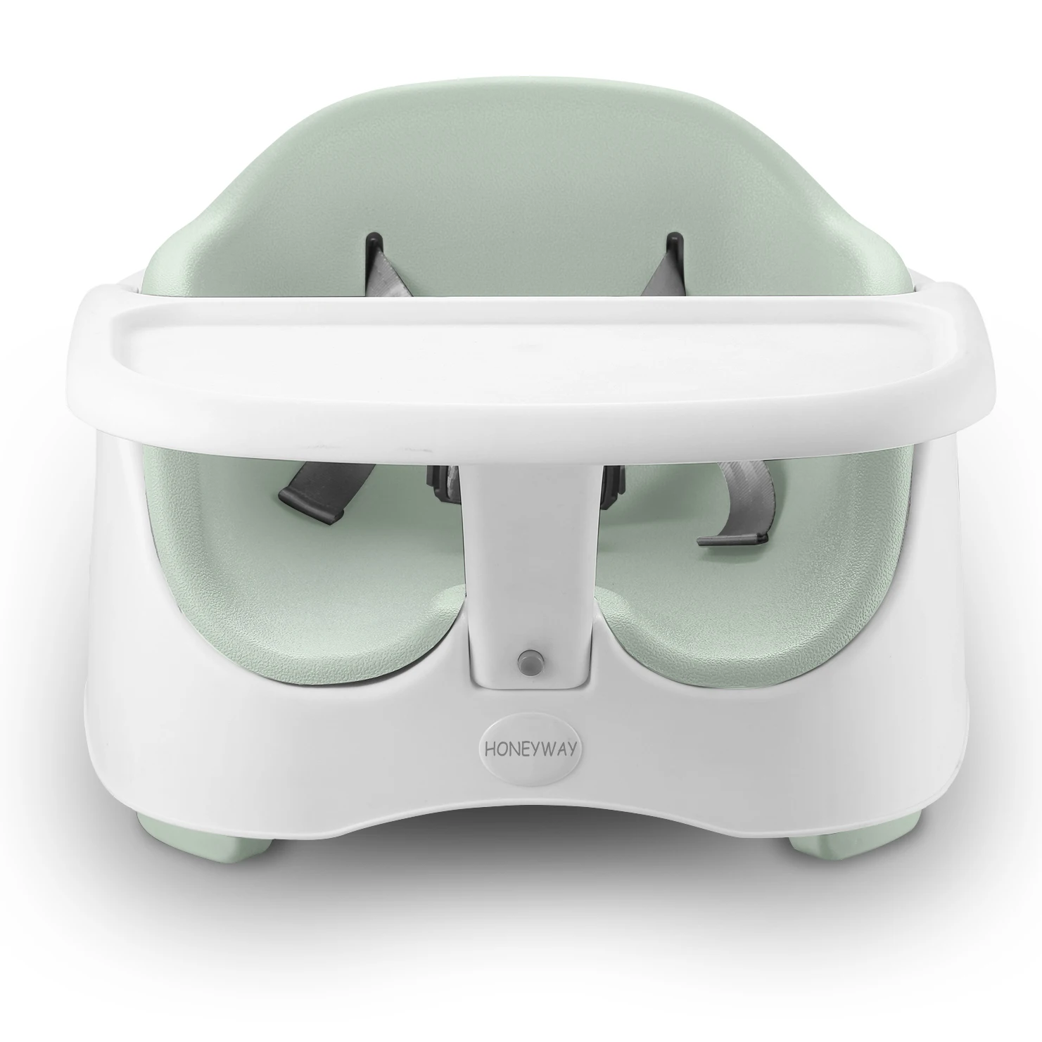 

For Purorigin Modern Dinning High Chairs Multifunctional Baby Kids Chair Booster With PU Cushion Feeding Baby Booster Chair