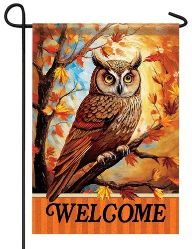 Fall Owl Garden Fla… - image