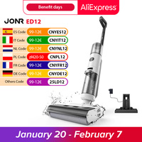 Jonr ED12 Cordless Vaccum Cleaner 9000Pa Wireless Vacuum Cleaner Mop Self-Cleaning Professional For Smart Home Appliances