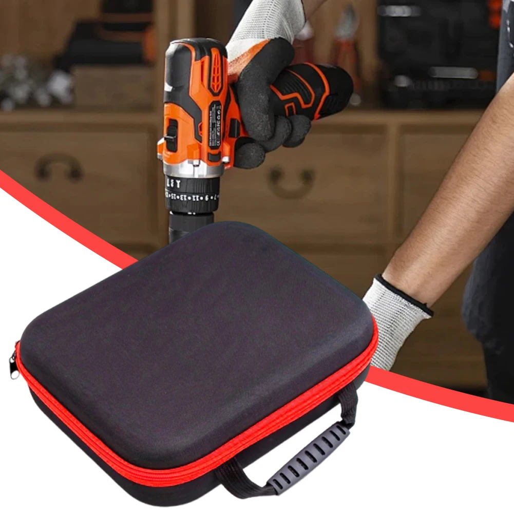Multifunction Portable Electric Drill Tool Bag Waterproof Oxford Cloth Bag Shockproof Tools Bag Pouch Hardware Organizer