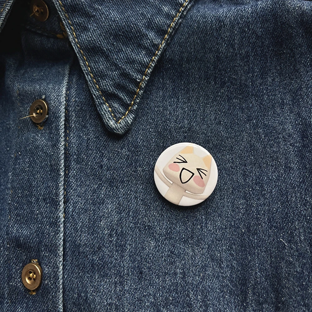 Toro Inoue Soft Button Pin Danemark ge for Women, Cartoon Clothes, Lover Hat, Decor Brooch, Creative Cute Gift, Metal Revers, Funny