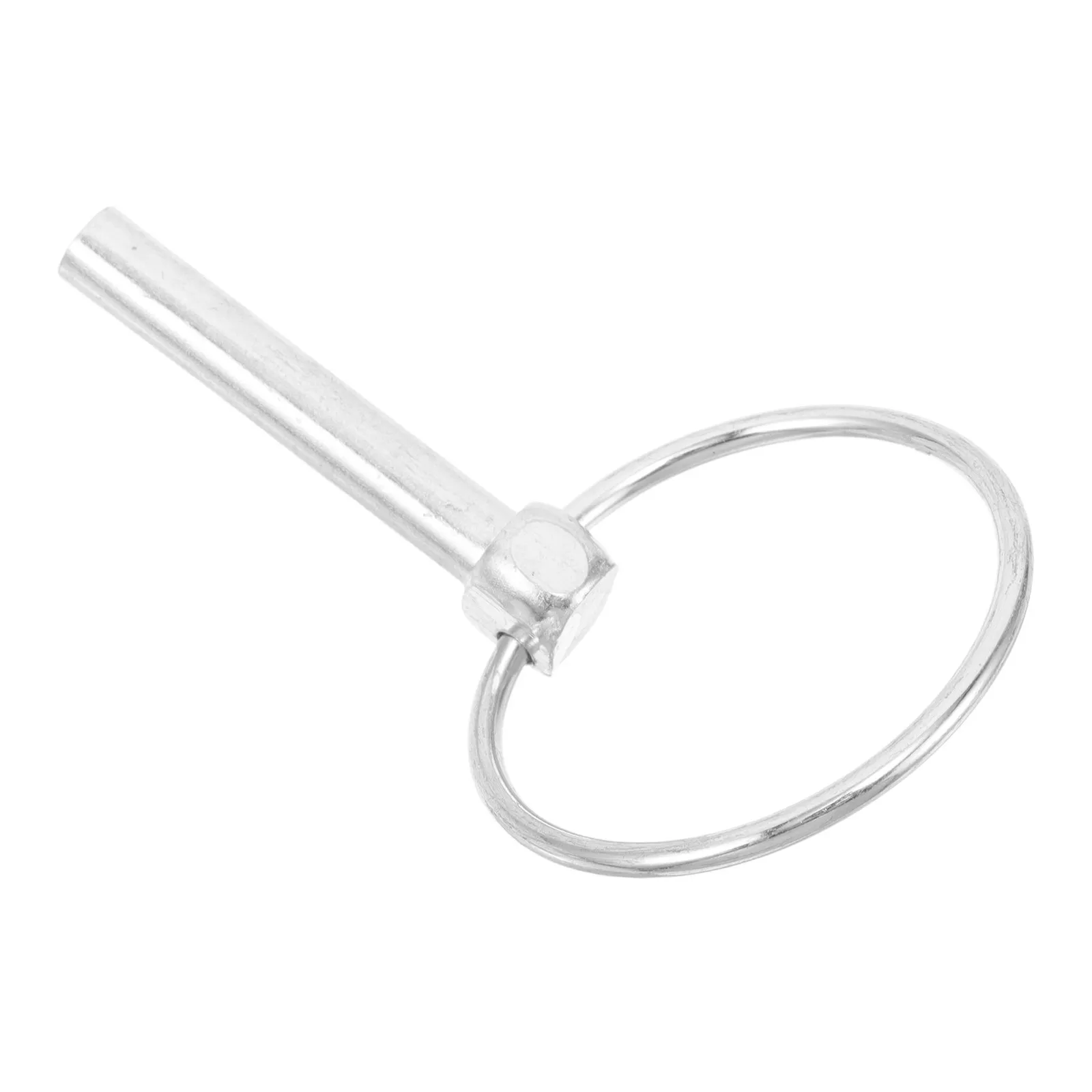 Precision Made Galvanized Iron Lynch Pins with Safety Ring for Trailer Hitch Rv Tandem Axle Coupler Heavy Duty Lock Pins Farm