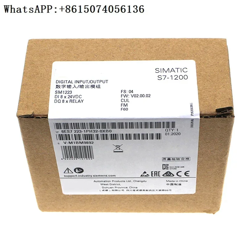 PLC Controller 6ES7223-1PH32-0XB0 S7-1200 6ES72231PH320XB0 S71200 New Original Inventory