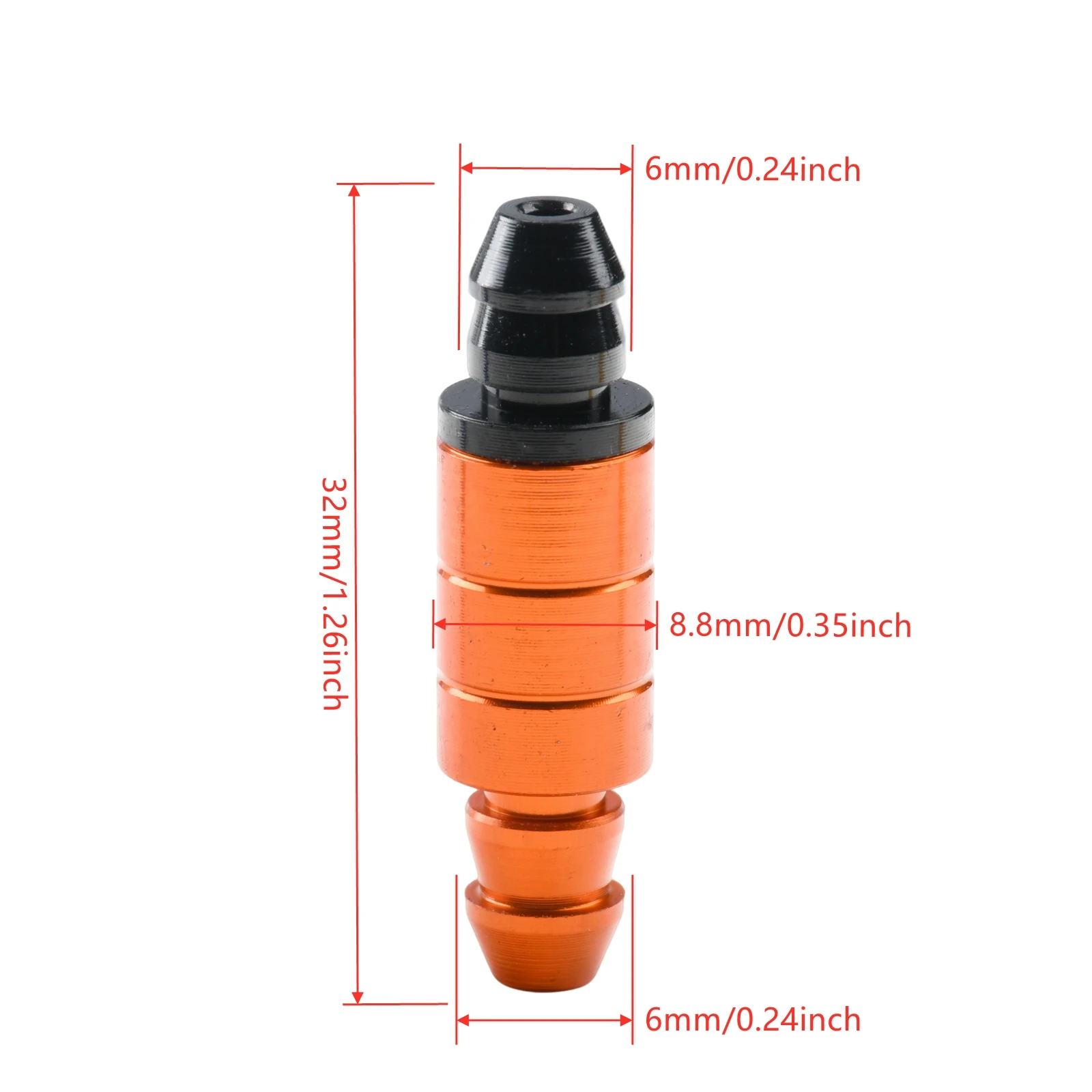 CNC Clutch Brake Bleeder Fuel Non Return Check Valve One Way For KTM SX SXF XC XCF EXC EXCF 125-530 For Honda Yamaha Suzuki