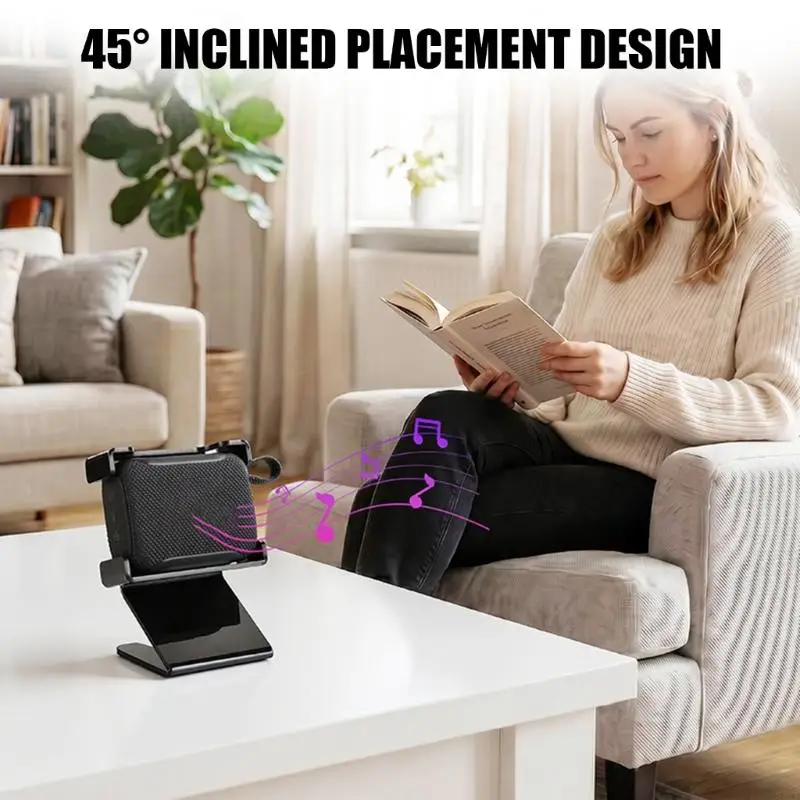 Wireless Speaker Display Stand Offering Sound Projection Display Stand 83CF