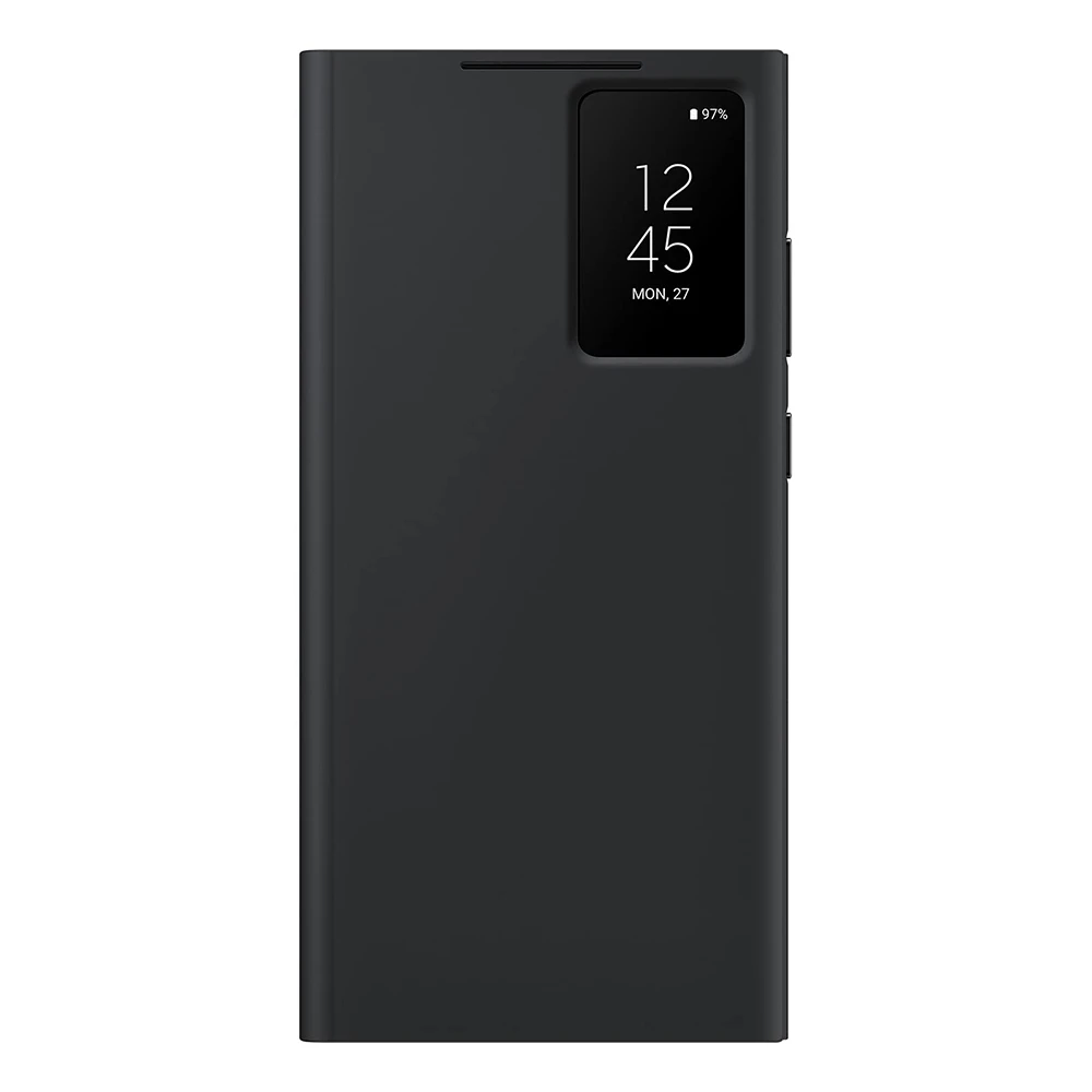 Originele Samsung Galaxy S23 Ultra Smart View portemonnee flip telefoonhoes intelligente hoes SM-S918B