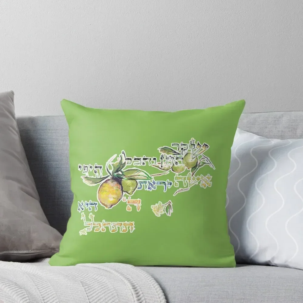 

A Virtuous Woman - Eshet Chayil - Mishlei 31:30 Throw Pillow Decorative Pillow Covers For Sofa Ornamental Pillow