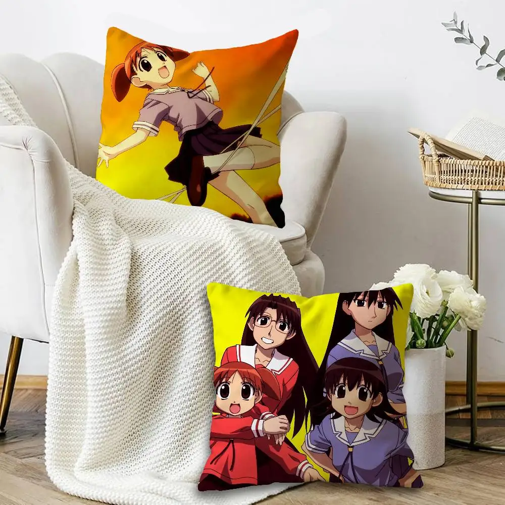 Azumanga Daioh Osaka Ayumu Cushion Cover Inches Farmhouse Decor Home Throw Pillow Covers for Couch Decorations