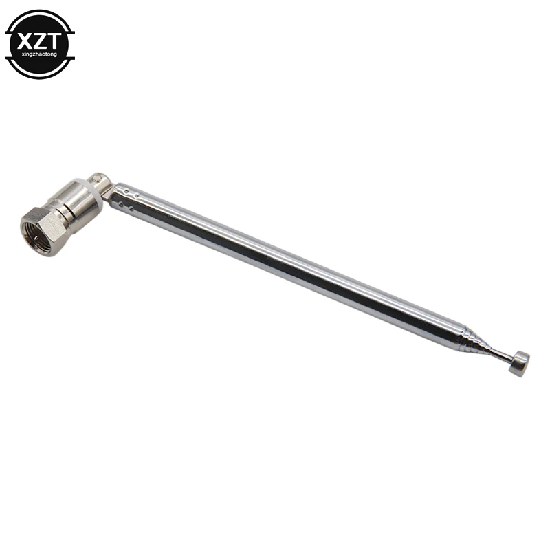 هوائي تلسكوبي لاسلكي موصل F ، SMA ذكر لأجهزة راديو FM